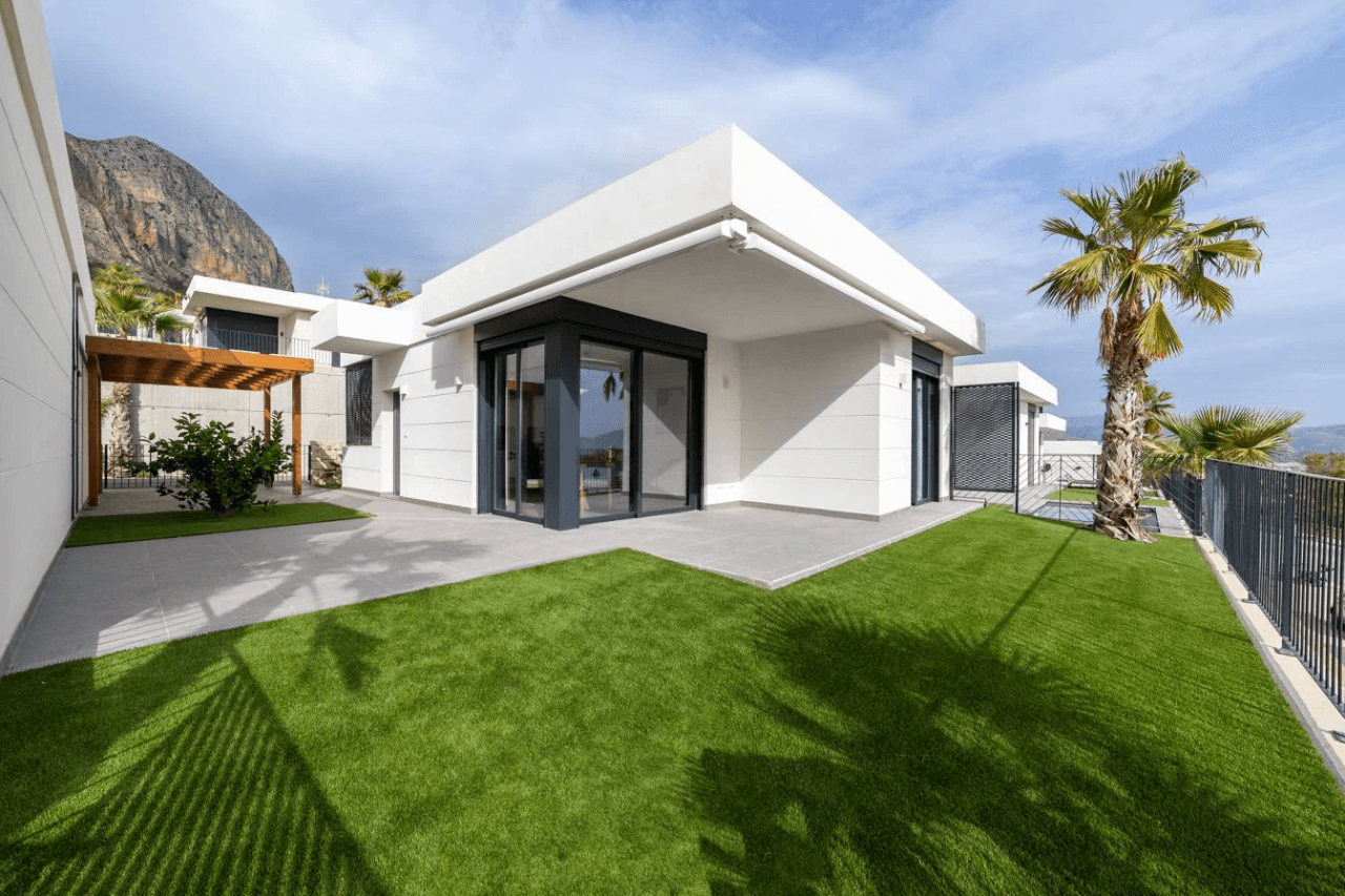 Villa con vistas al mar en Polop