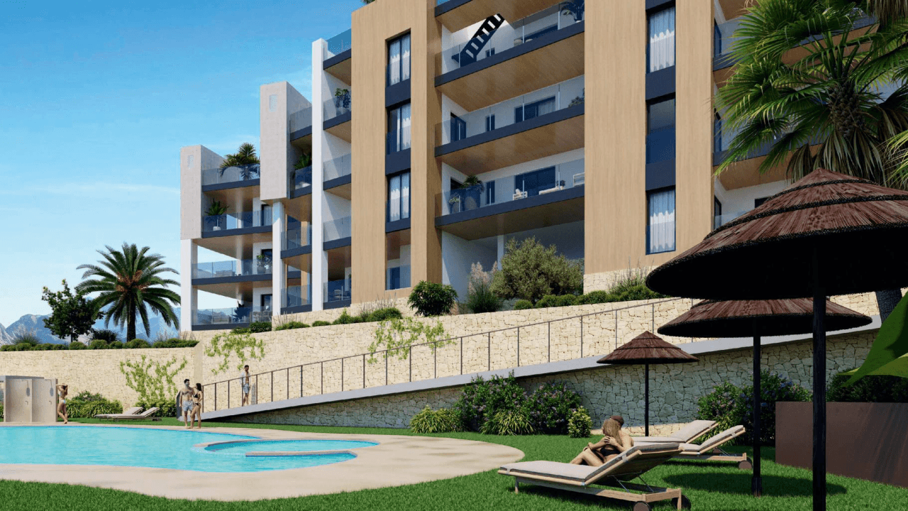 Apartamento Obra Nueva Bonalba Golf Hills Mutxamel 2 dormitorios terraza