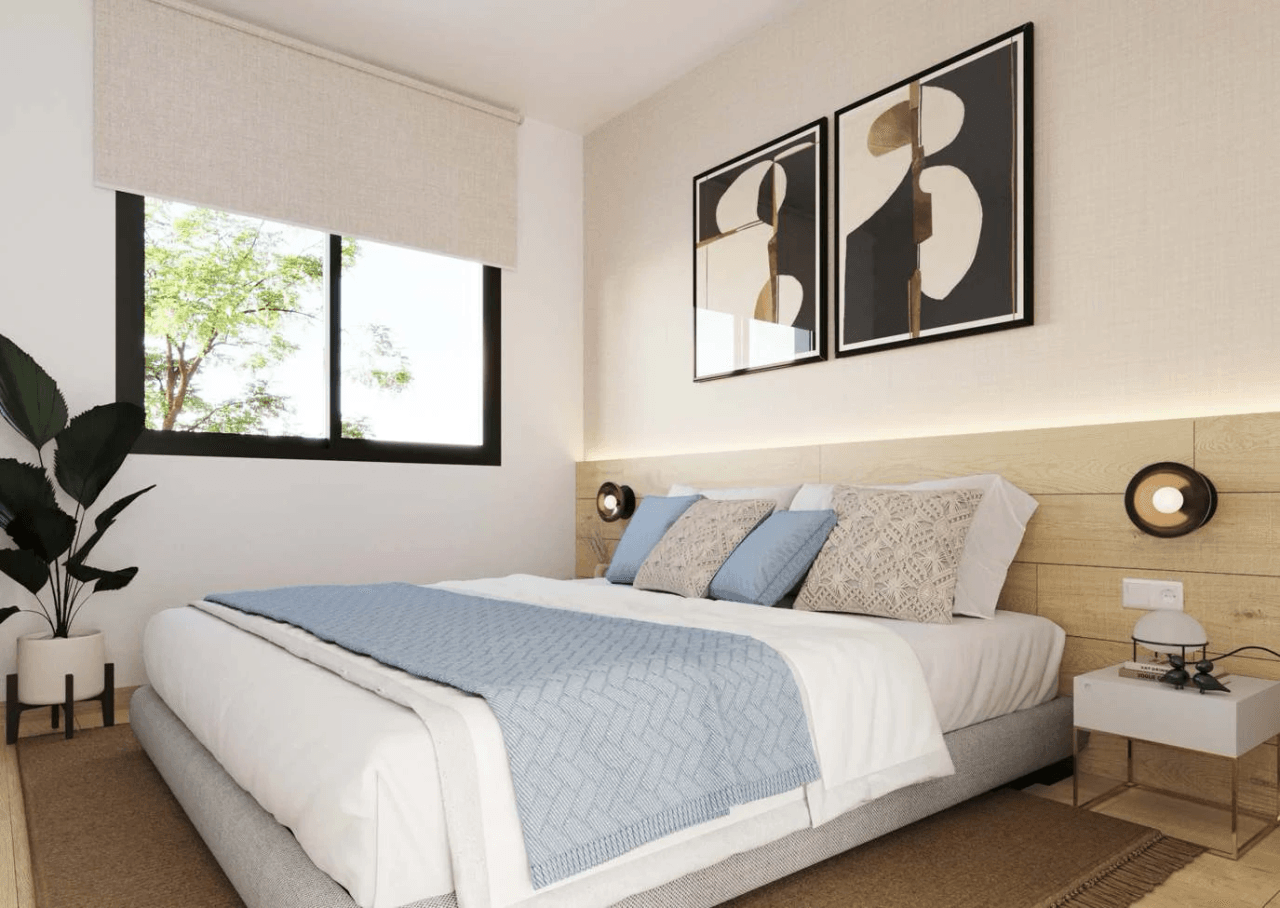 Apartamento con vistas al mar en campo de golf cerca de Alicante