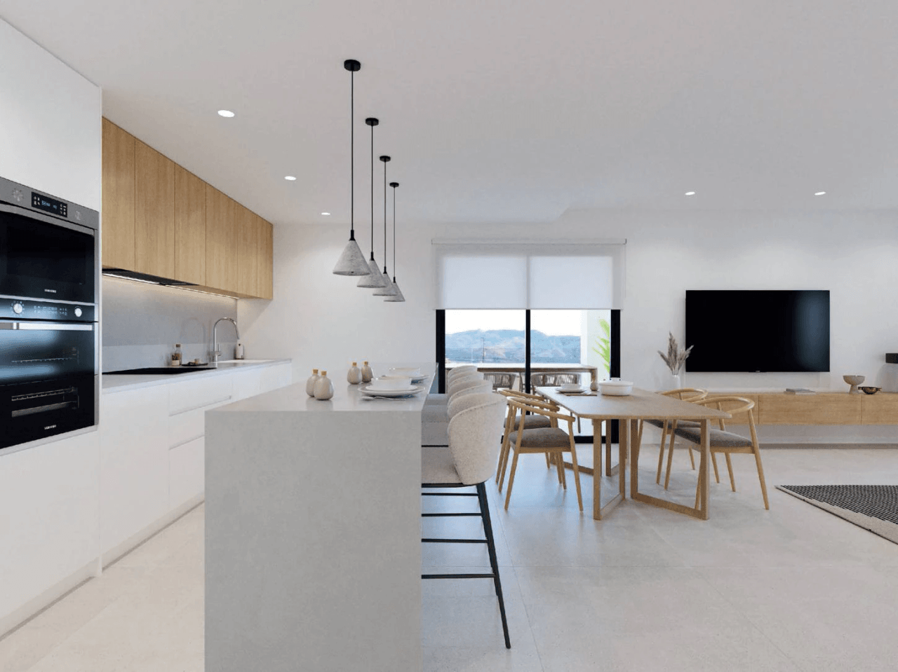 Apartamento Obra Nueva Bonalba Golf Hills Mutxamel 2 dormitorios terraza