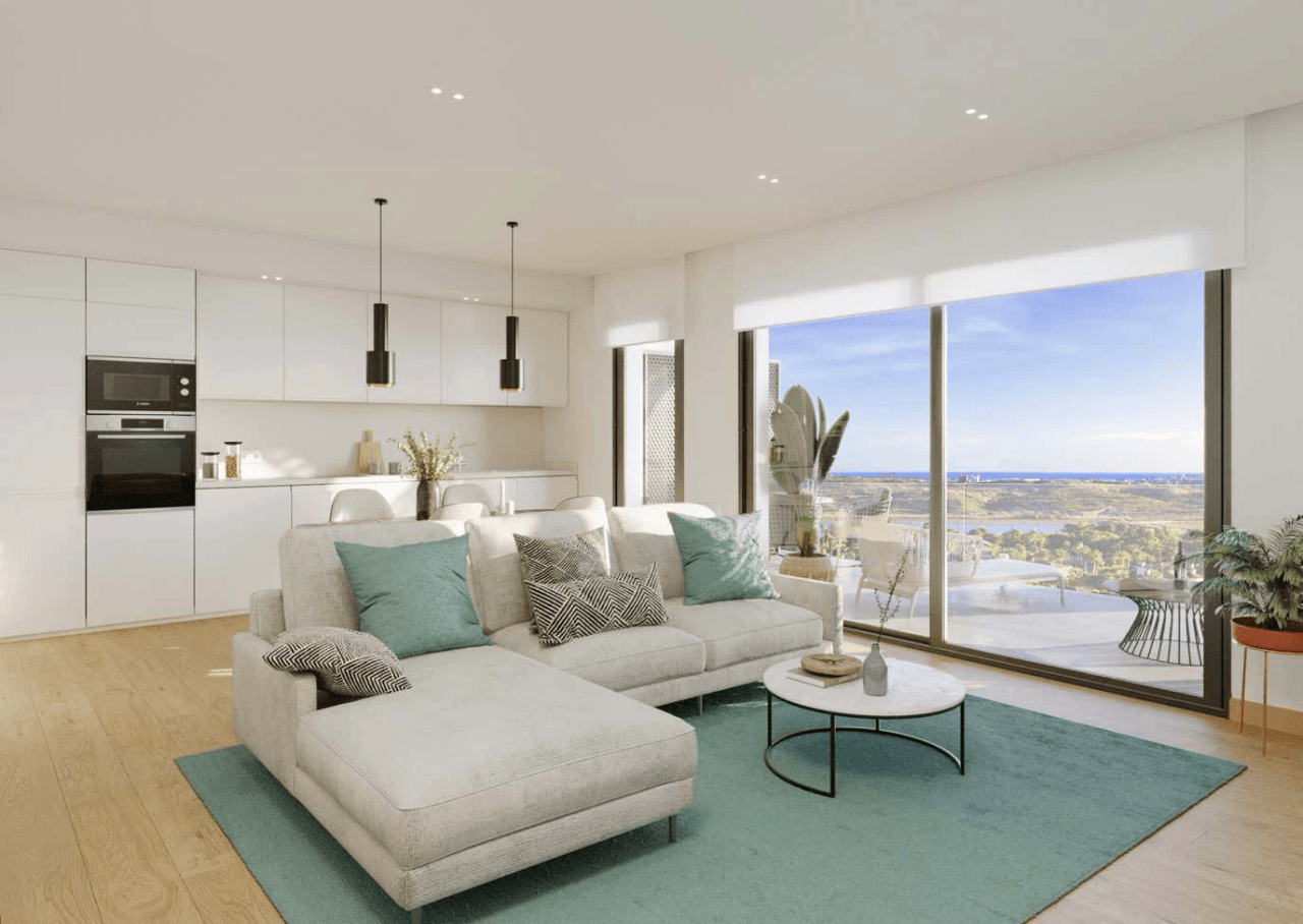 Chalet con vistas al mar y golf cerca de Alicante