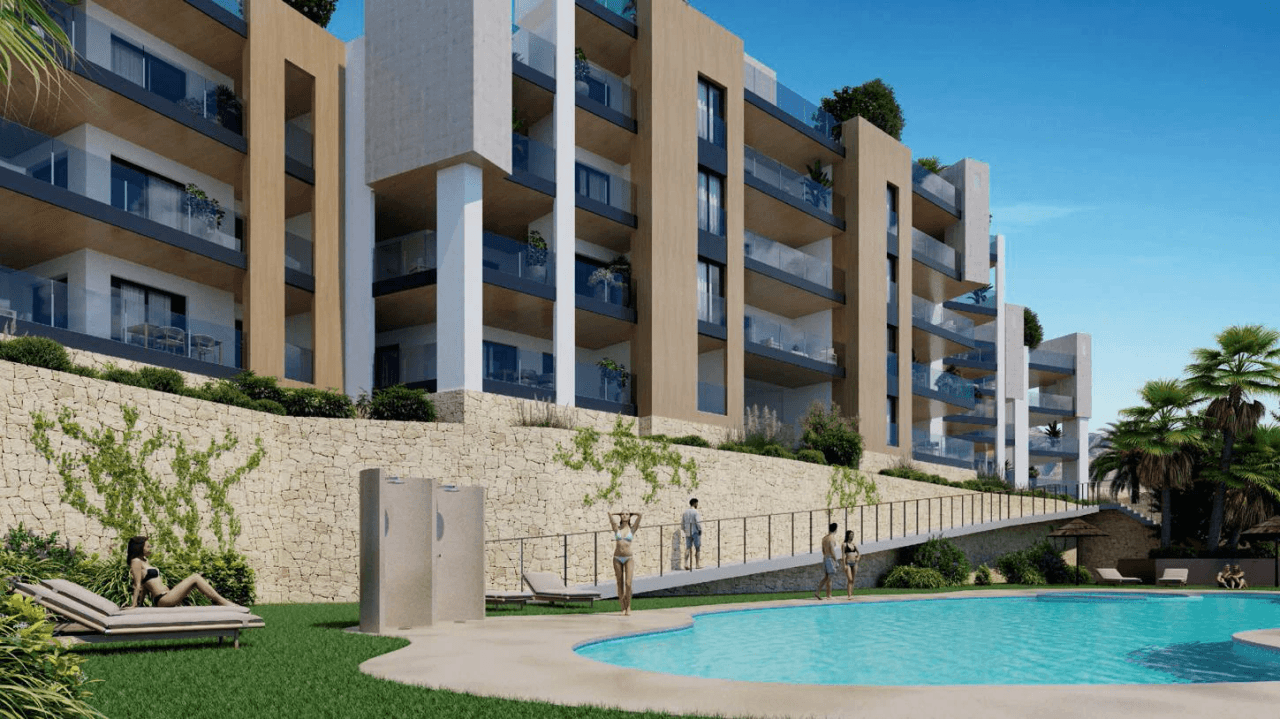 Apartamento Obra Nueva Bonalba Golf Hills Mutxamel 2 dormitorios terraza