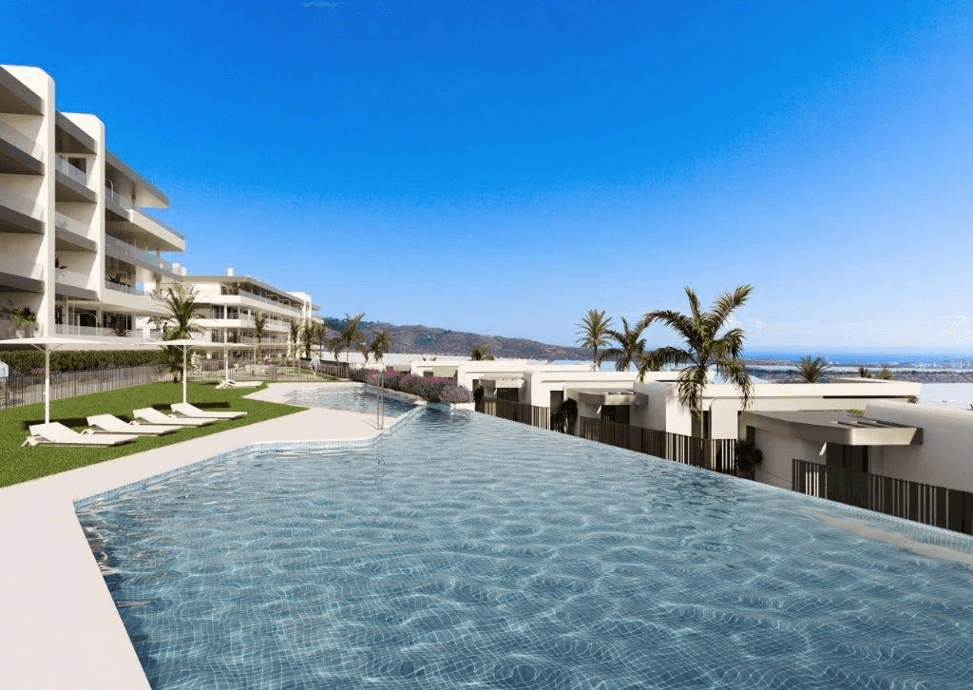 Apartamento con vistas al mar en campo de golf cerca de Alicante