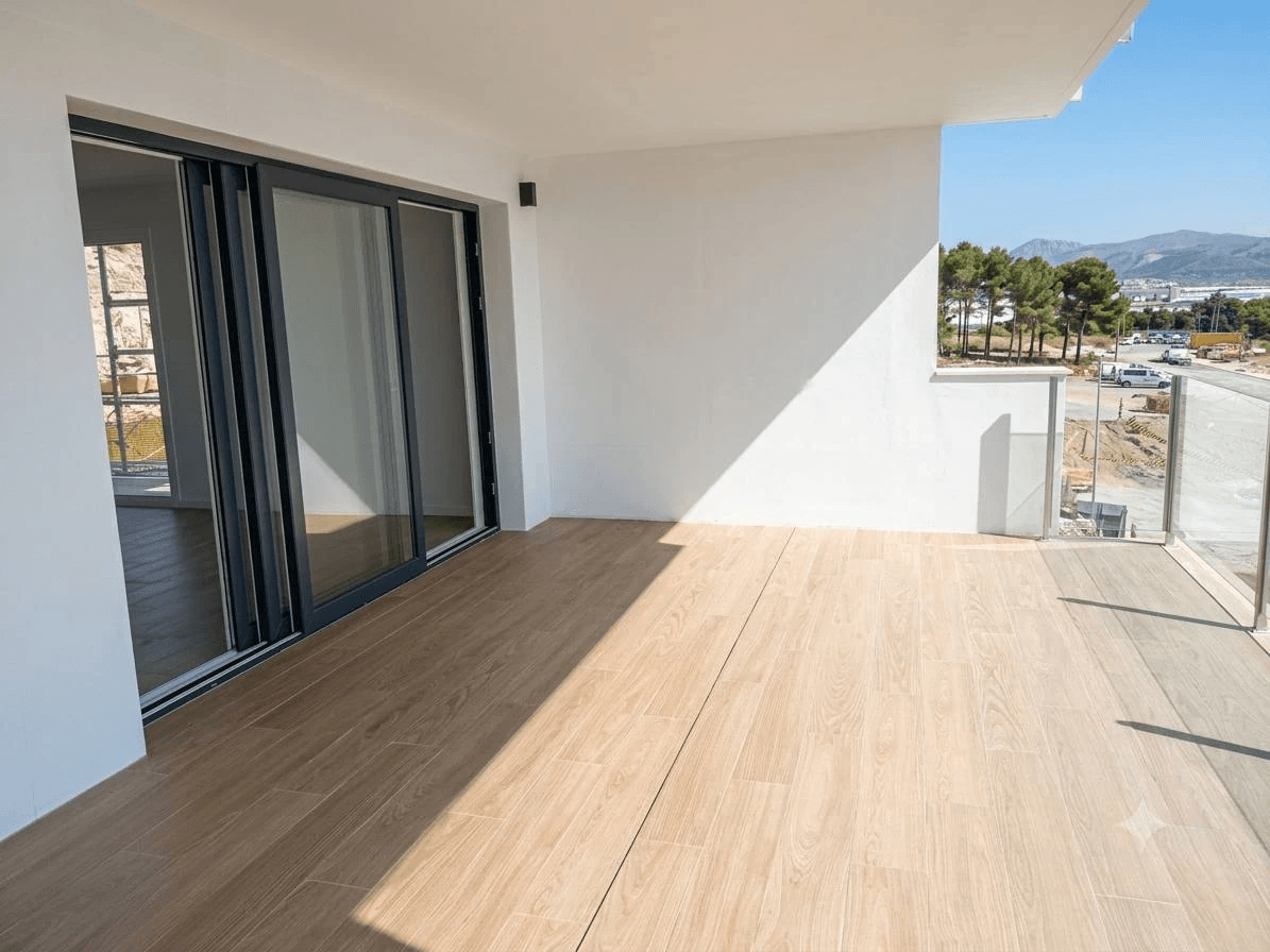 Apartamento con vistas al mar en campo de golf cerca de Alicante