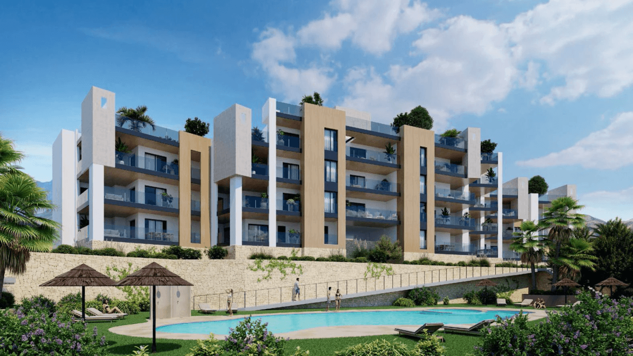 Apartamento Obra Nueva Bonalba Golf Hills Mutxamel 2 dormitorios terraza